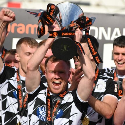 Gateshead lift the Vanarama National League North trophy