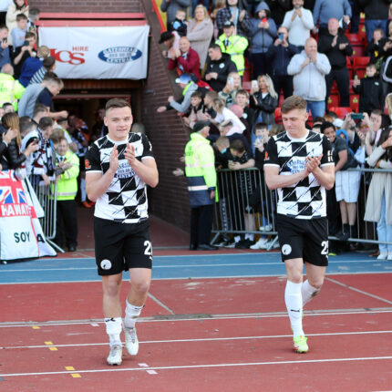 Gateshead lift the Vanarama National League North trophy