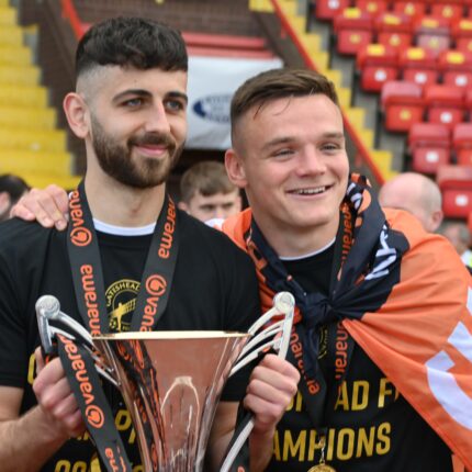 Gateshead lift the Vanarama National League North trophy