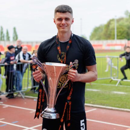 Gateshead lift the Vanarama National League North trophy