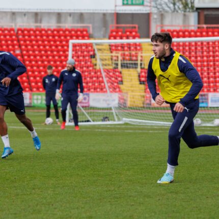 TRAINING | Heed get to work pre-Yeovil