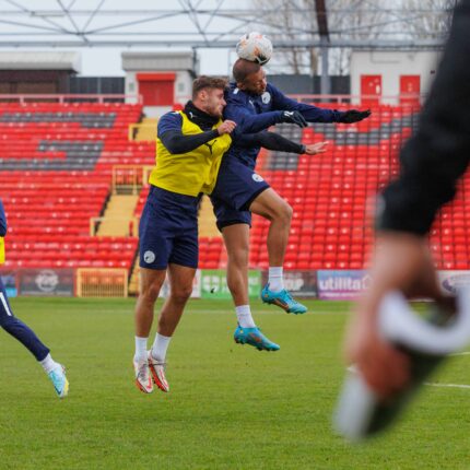 TRAINING | Heed get to work pre-Yeovil