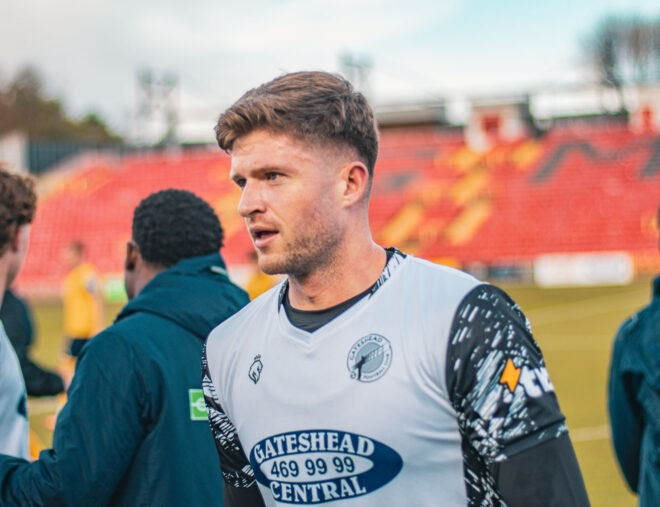 Joe Grayson departs Gateshead FC