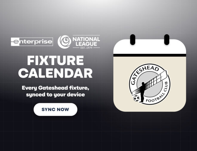 Gateshead FC & National League launch ECAL fixture calendar
