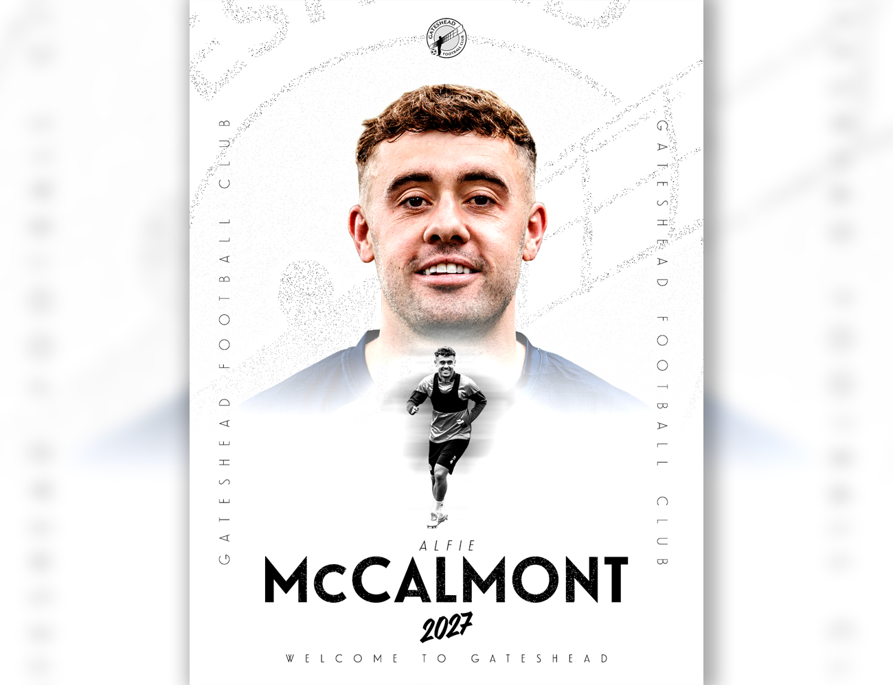 Alfie McCalmont joins Gateshead FC